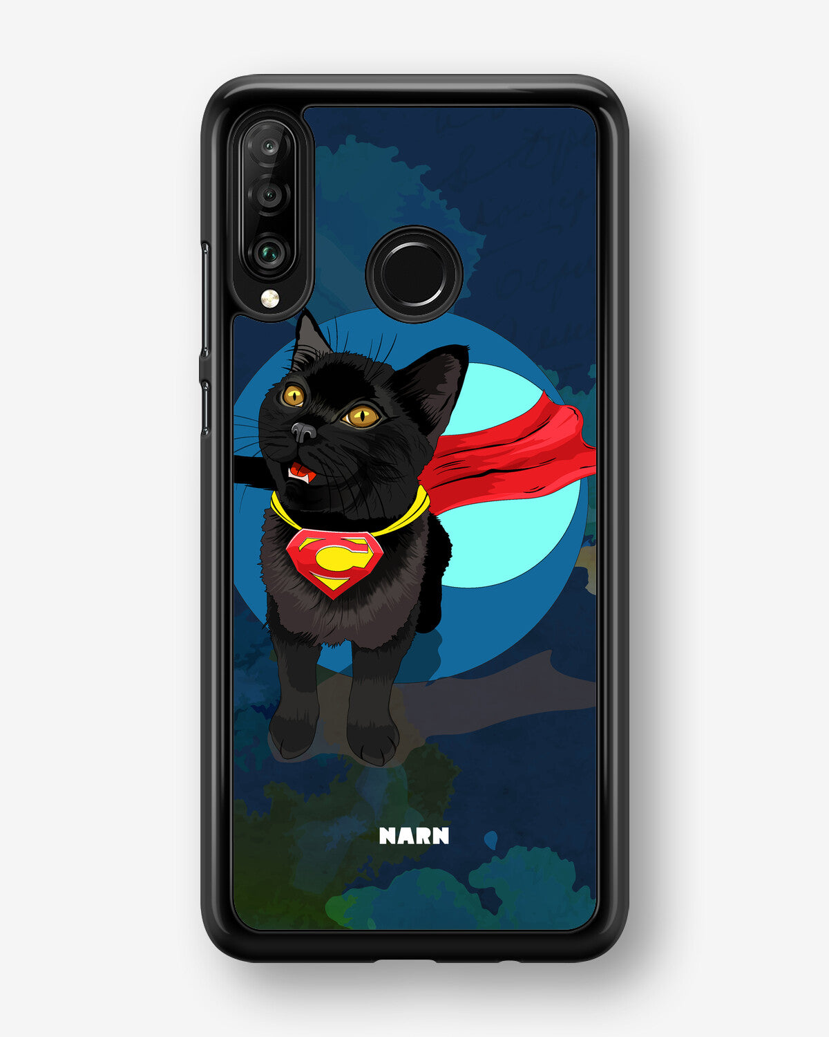 Huawei P30 Lite Hard Case – Super Cat - View 1