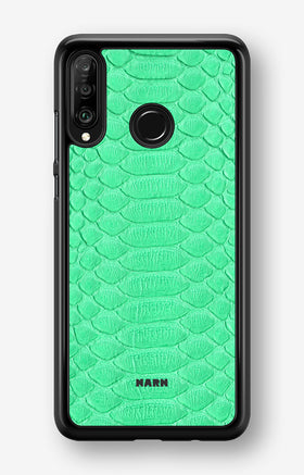 Huawei P30 Lite Hard Case – Turquoise Snake - View 1