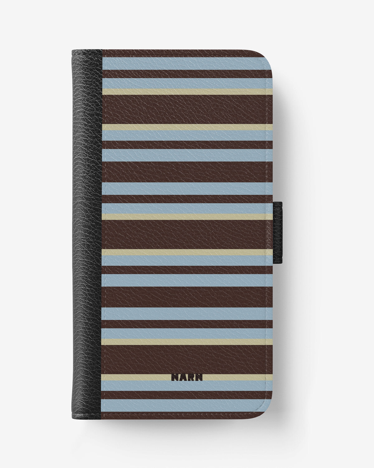 Huawei P30 Lite Wallet Case - Latte Lines - View 1