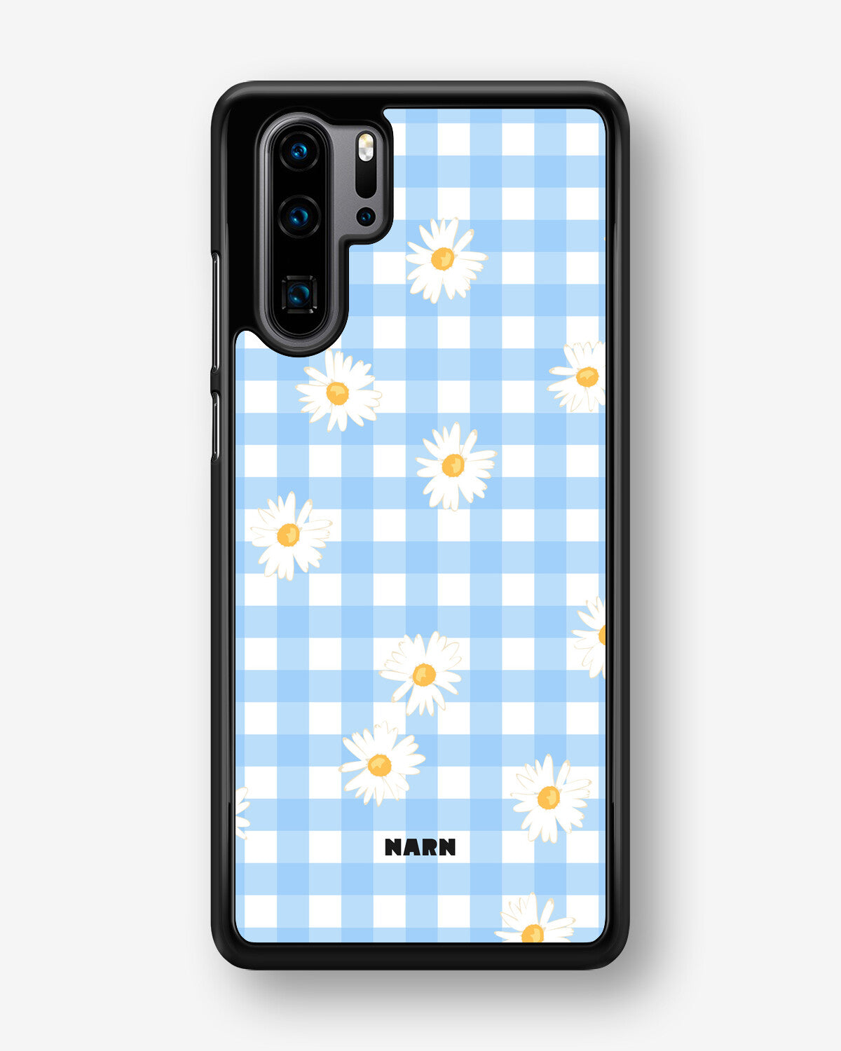 Huawei P30 Pro Hard Case – Blue Daisies - View 1