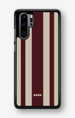 Huawei P30 Pro Hard Case – Bordeaux Stripe - View 1