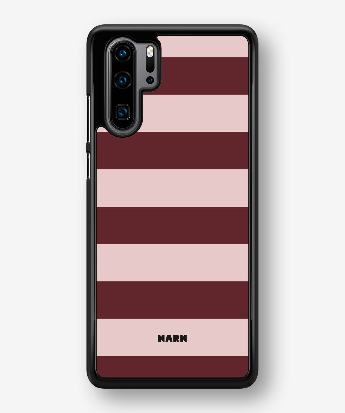 Huawei P30 Pro Hard Case – Cranberry Stripe - View 1