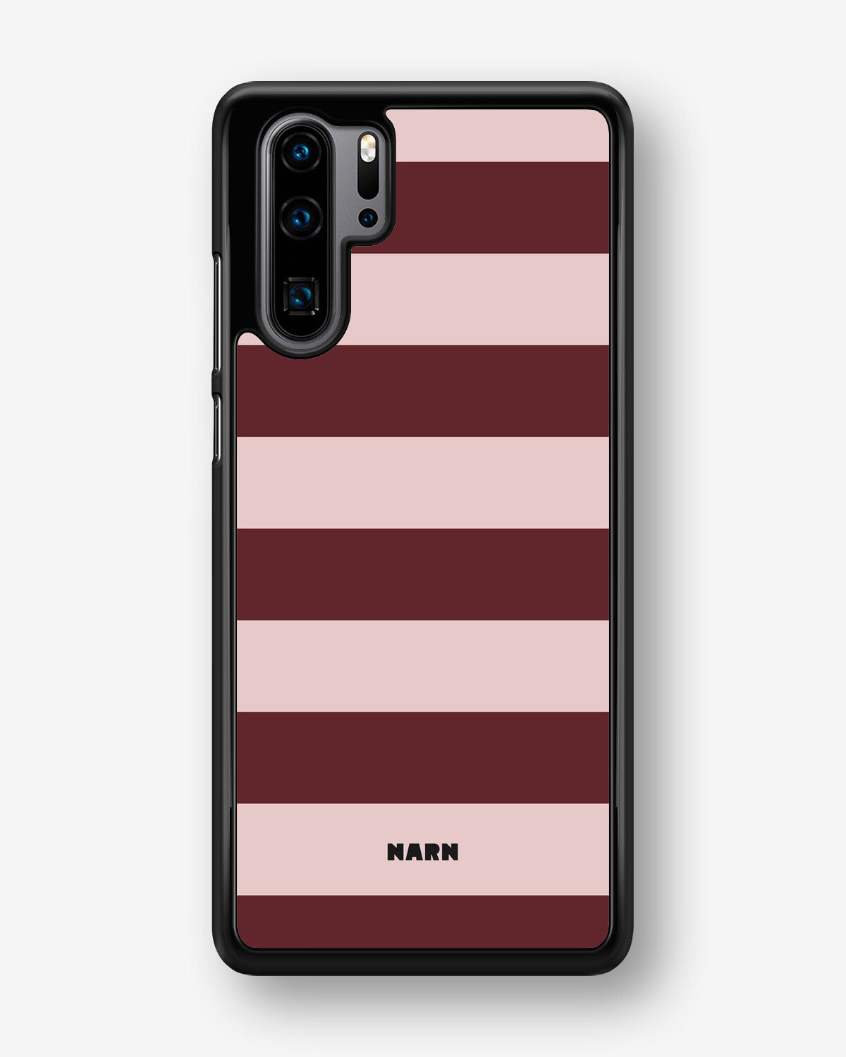 Huawei P30 Pro Hard Case – Cranberry Stripe - View 1