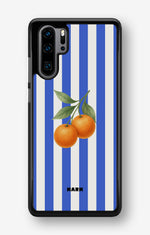 Huawei P30 Pro Hard Case – Orange Stripes - View 1