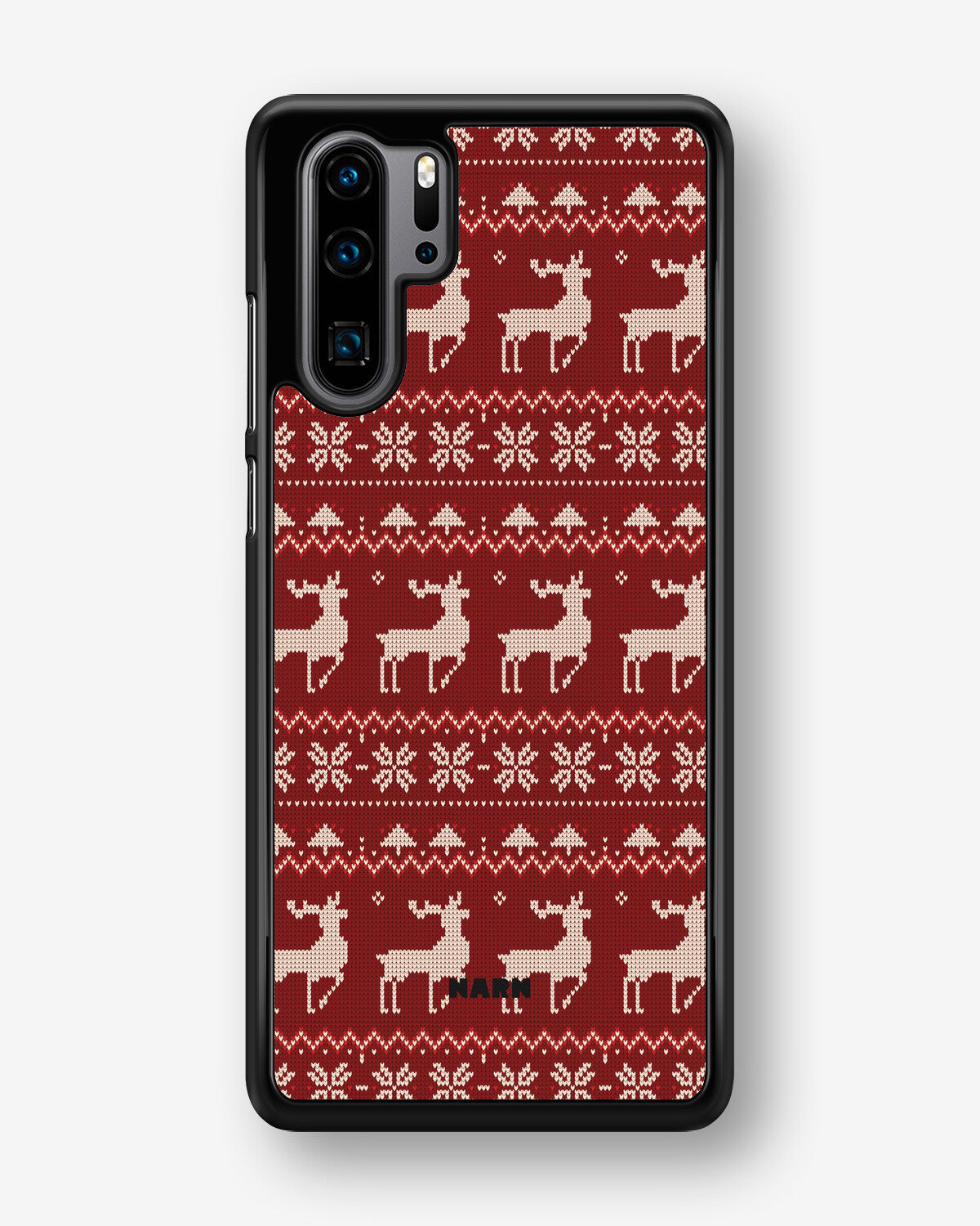 Huawei P30 Pro Hard Case – Reindeer Knit - View 1