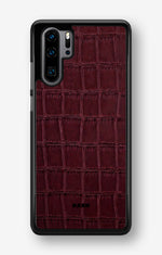 Huawei P30 Pro Hard Case – Rouge Croc - View 1