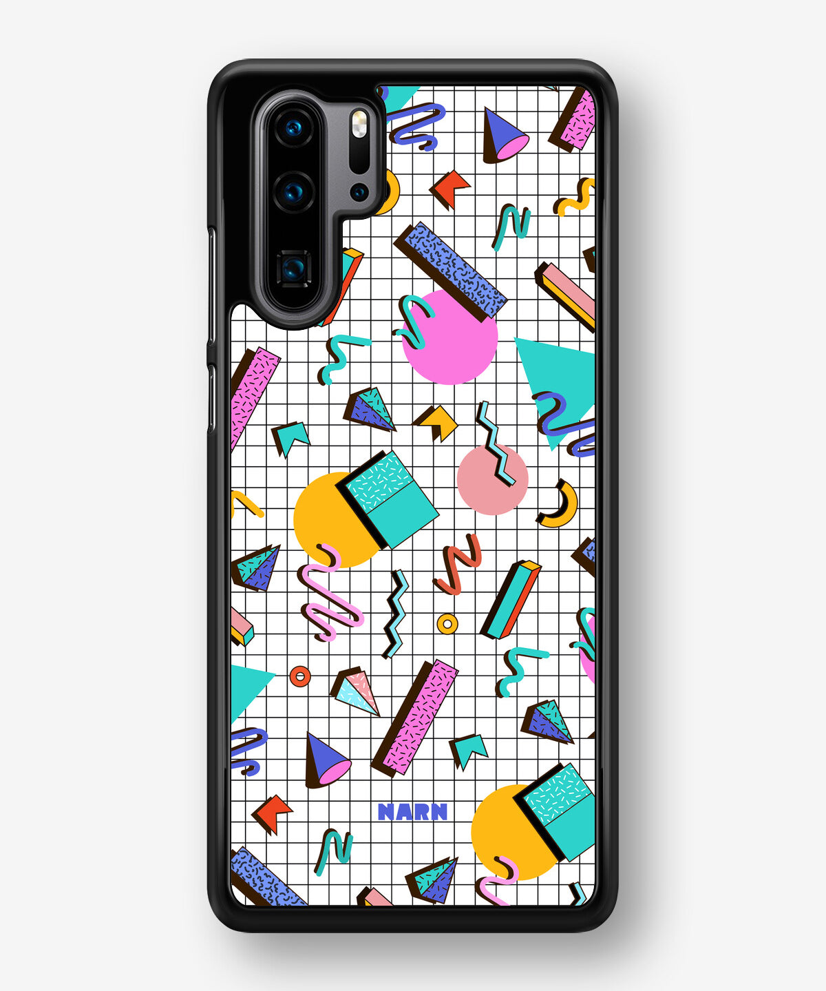 Huawei P30 Pro Hard Case – 80s Memphis - View 1