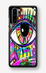 Huawei P30 Pro Hard Case – Abstract Eye - View 1