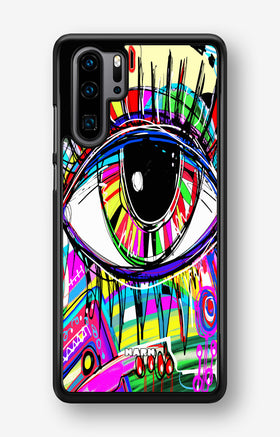 Huawei P30 Pro Hard Case – Abstract Eye - View 1