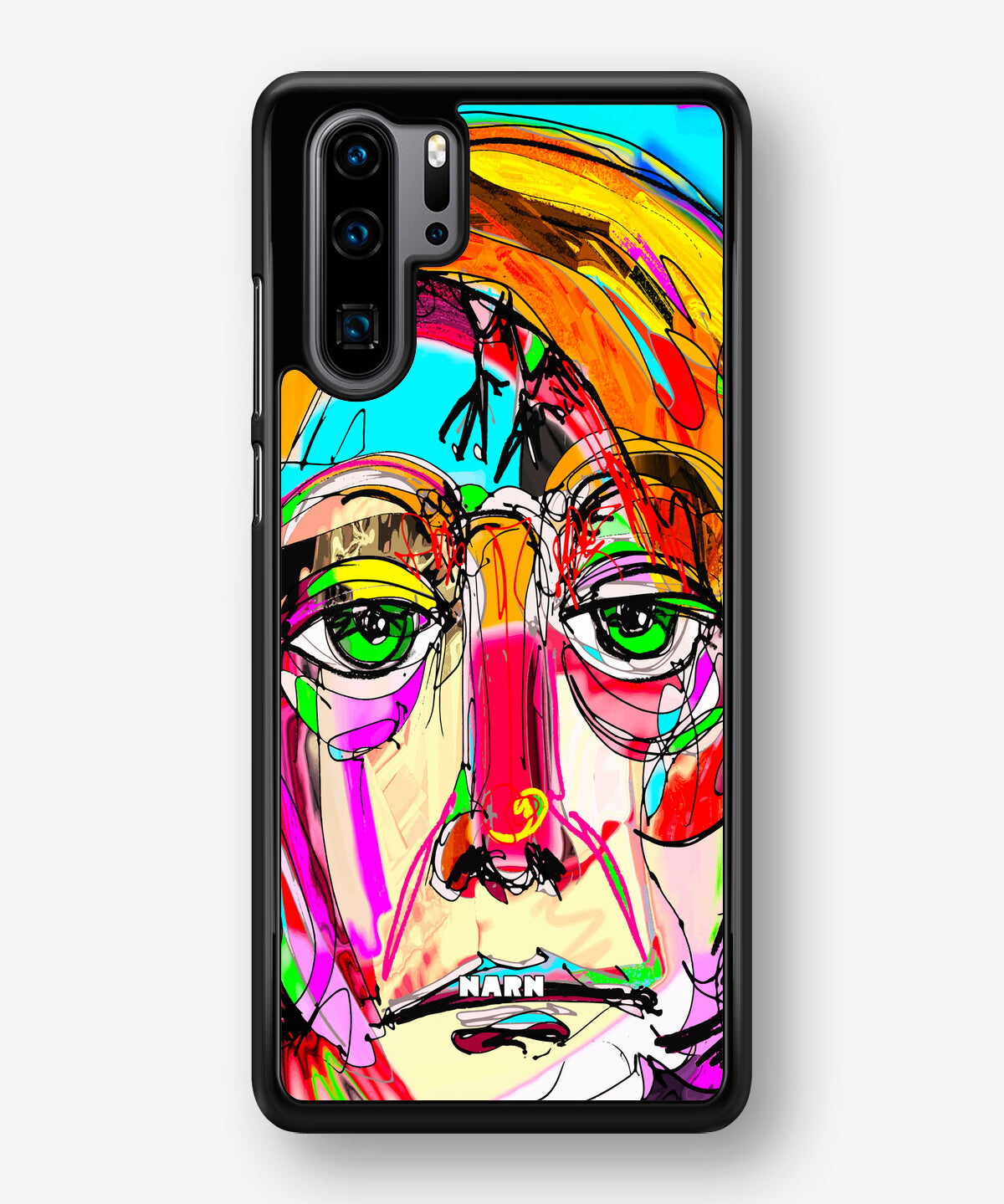 Huawei P30 Pro Hard Case – Abstract Portrait - View 1