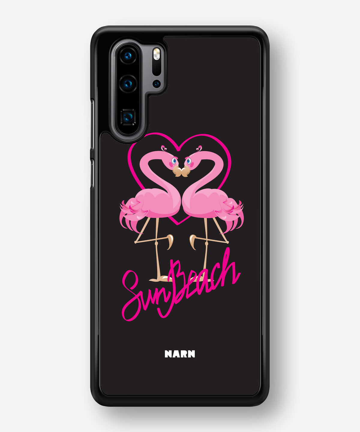 Huawei P30 Pro Hard Case – Beach Flamingo - View 1