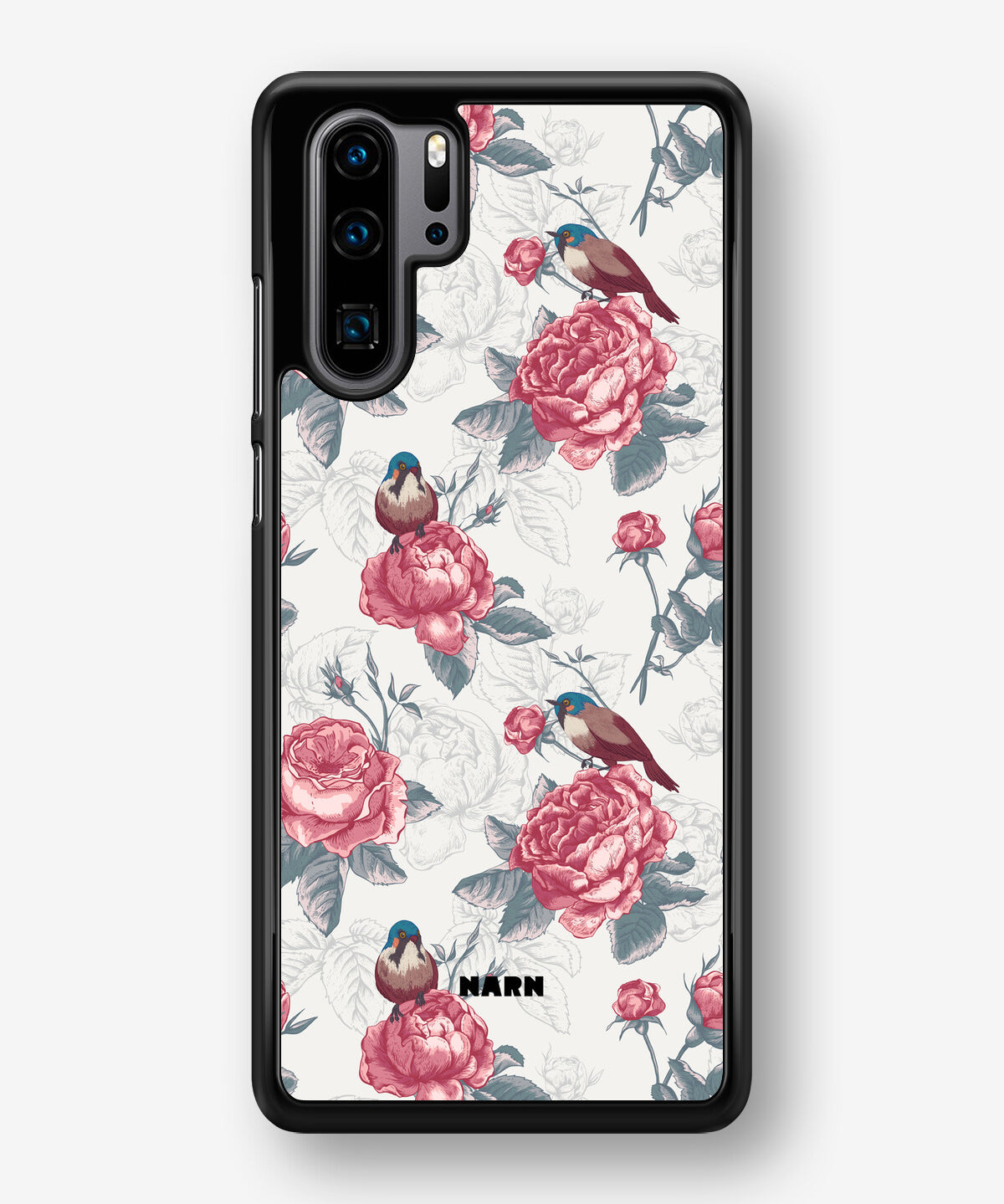 Huawei P30 Pro Hard Case – Birds Among Roses - View 1