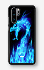 Huawei P30 Pro Hard Case – Blue Flames Dragon - View 1