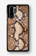 Huawei P30 Pro Hard Case – Brown Snakeskin - View 1