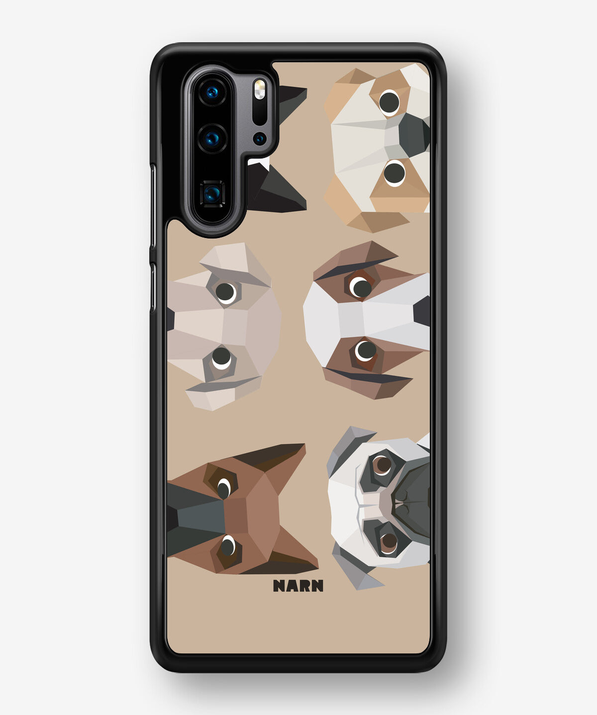 Huawei P30 Pro Hard Case – Cute Dogs - View 1