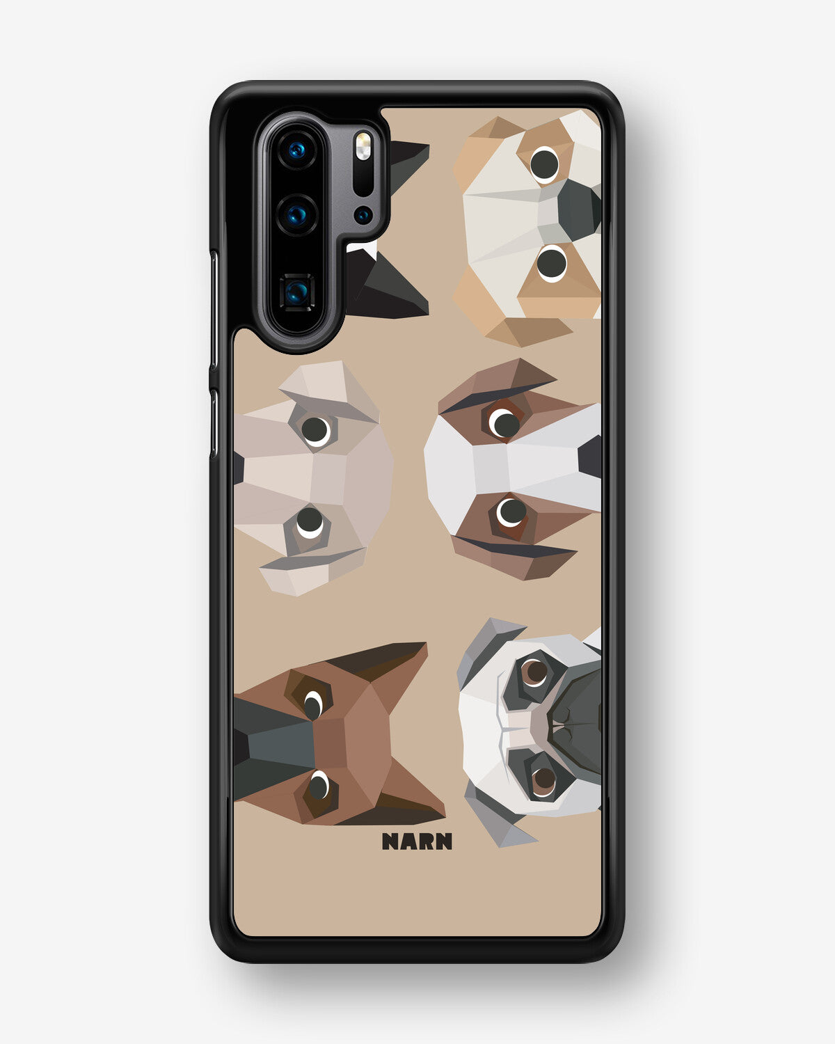 Huawei P30 Pro Hard Case – Cute Dogs - View 1