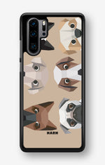 Huawei P30 Pro Hard Case – Cute Dogs - View 1