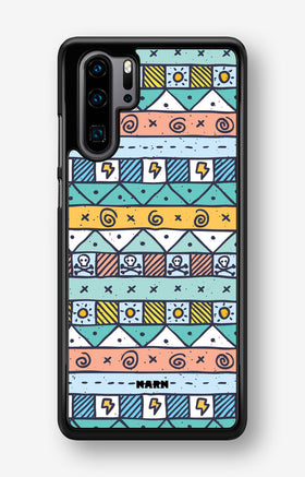 Huawei P30 Pro Hard Case – Cute Pattern - View 1