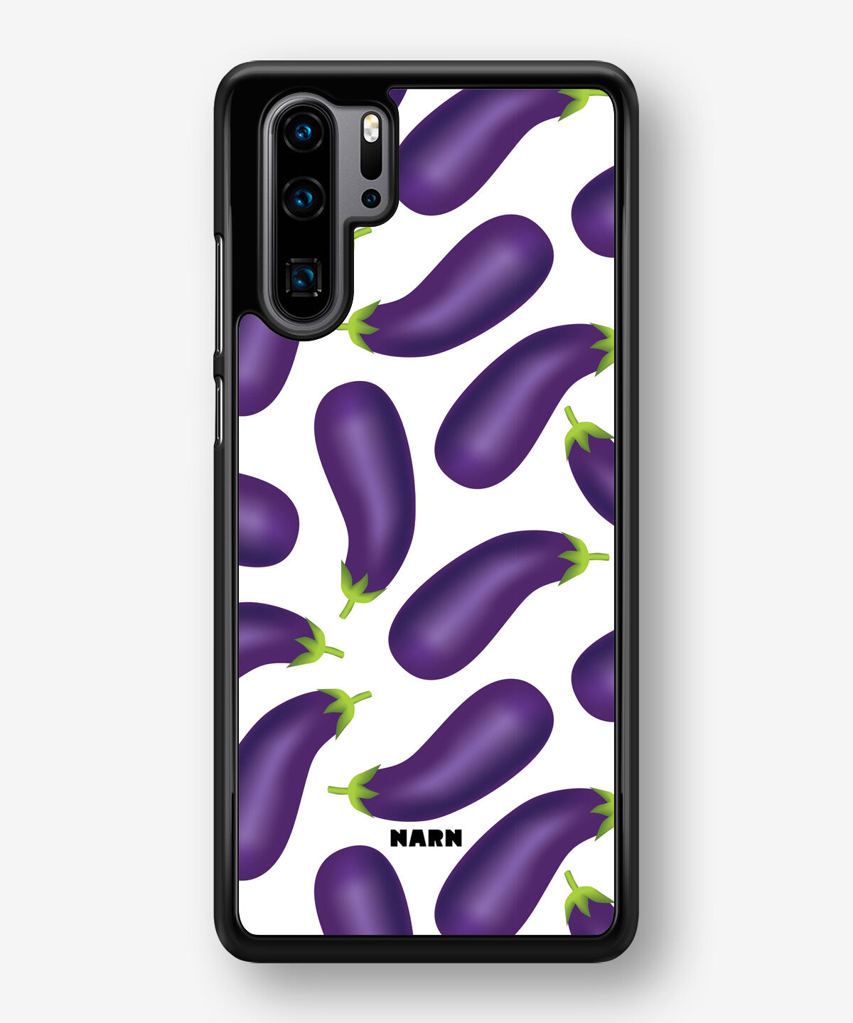 Huawei P30 Pro Hard Case – Eggplant Pattern - View 1