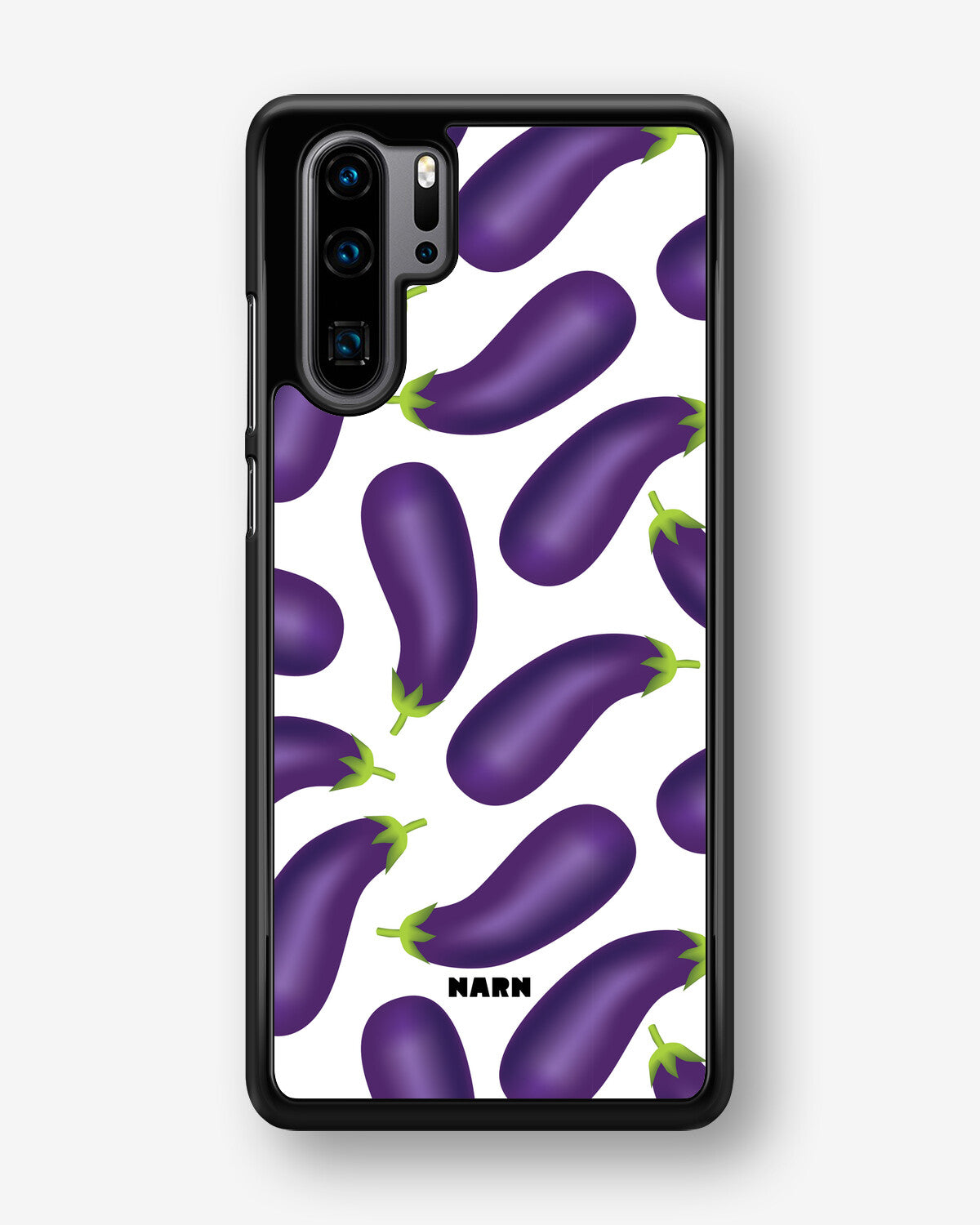 Huawei P30 Pro Hard Case – Eggplant Pattern - View 1