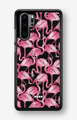 Huawei P30 Pro Hard Case – Flamingos - View 1