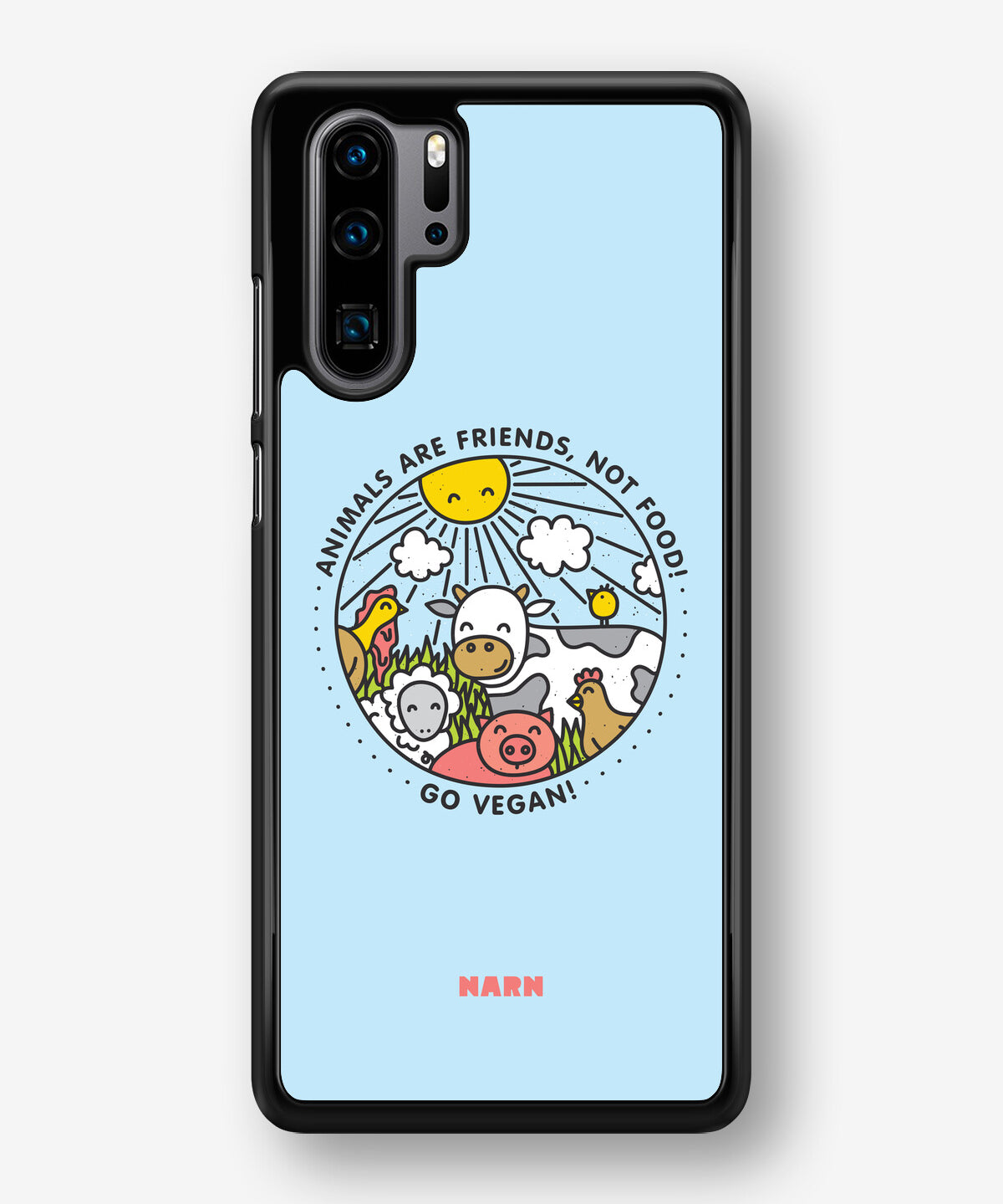 Huawei P30 Pro Hard Case – Friends, Not Food - View 1