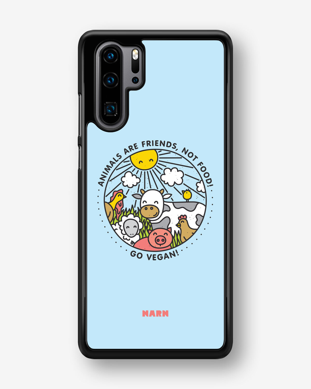Huawei P30 Pro Hard Case – Friends, Not Food - View 1