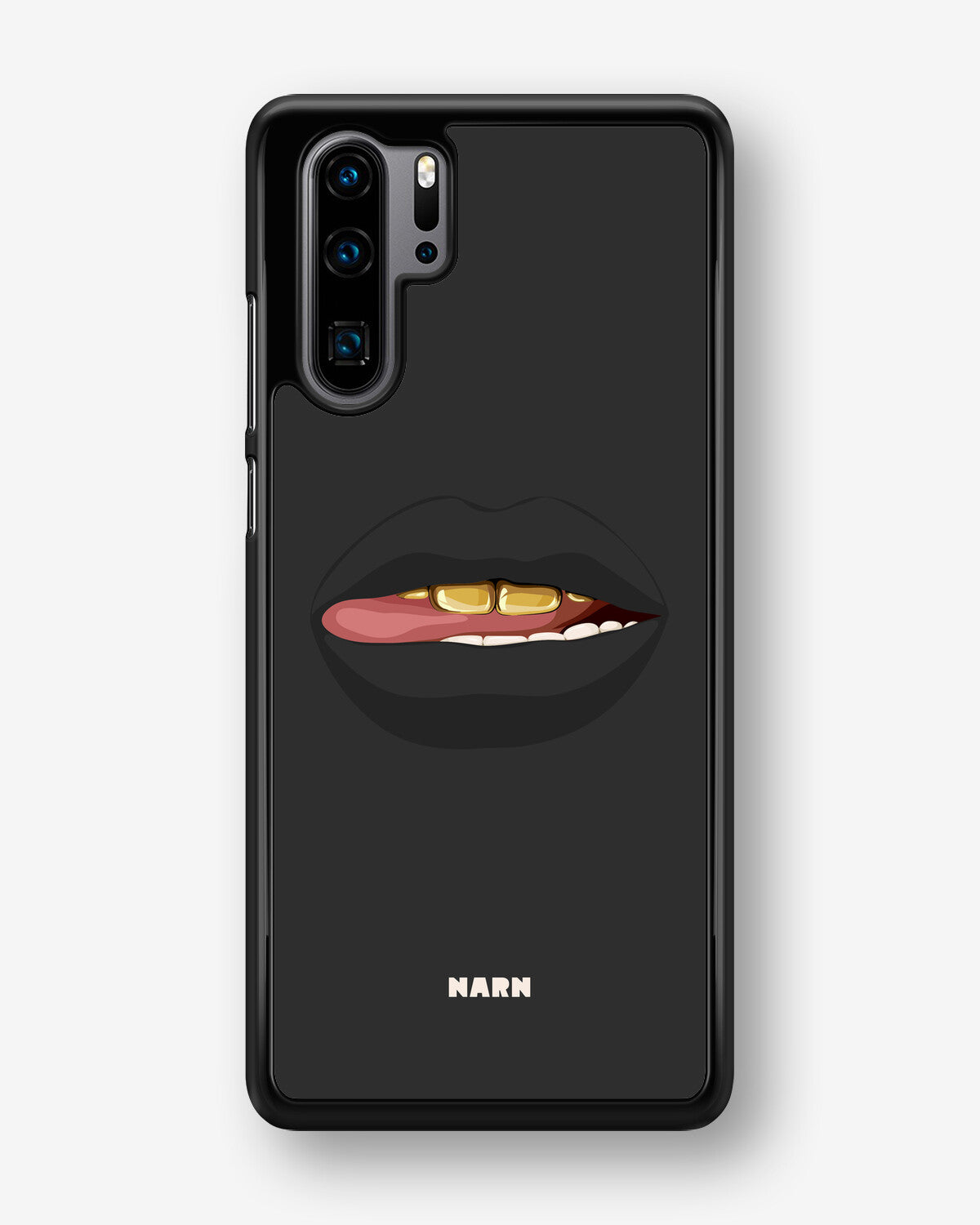 Huawei P30 Pro Hard Case – Golden Lips - View 1