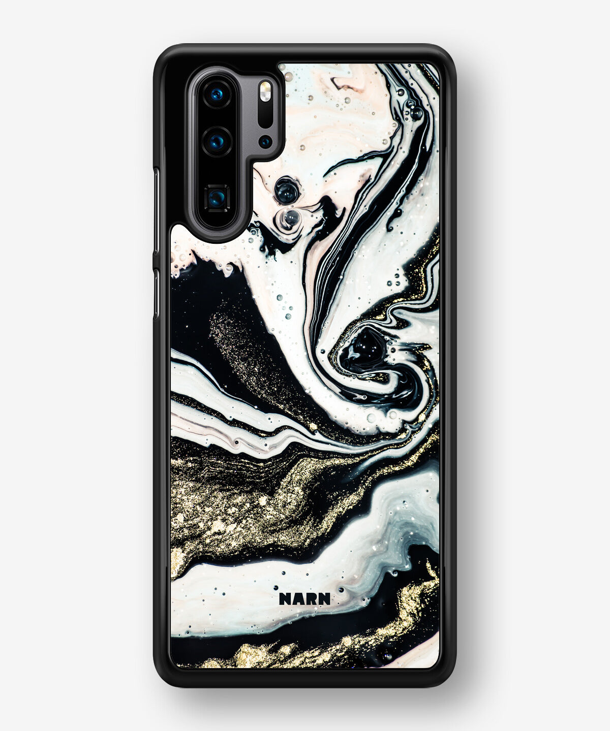 Huawei P30 Pro Hard Case – Golden Swirl - View 1
