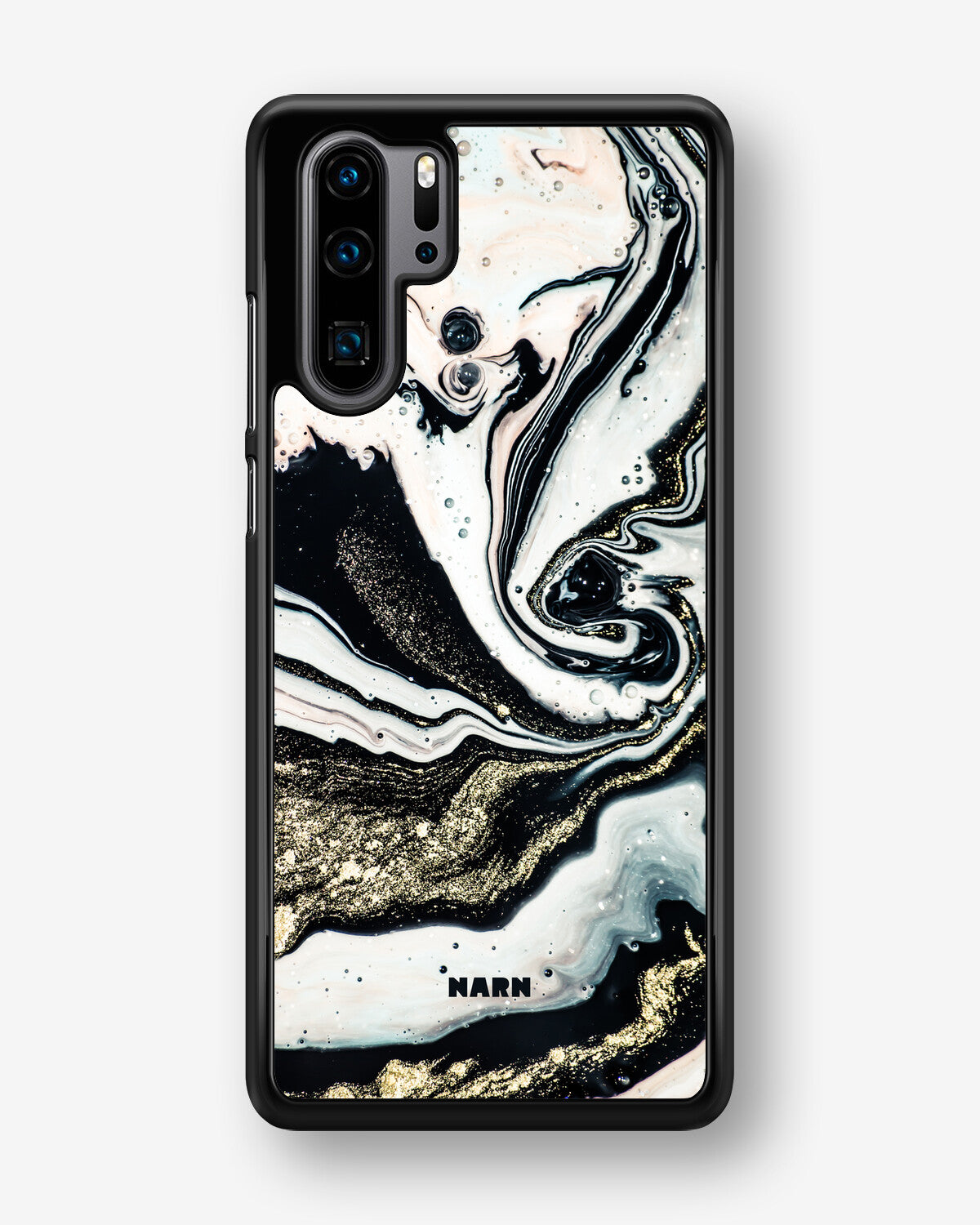 Huawei P30 Pro Hard Case – Golden Swirl - View 1