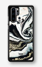 Huawei P30 Pro Hard Case – Golden Swirl - View 1