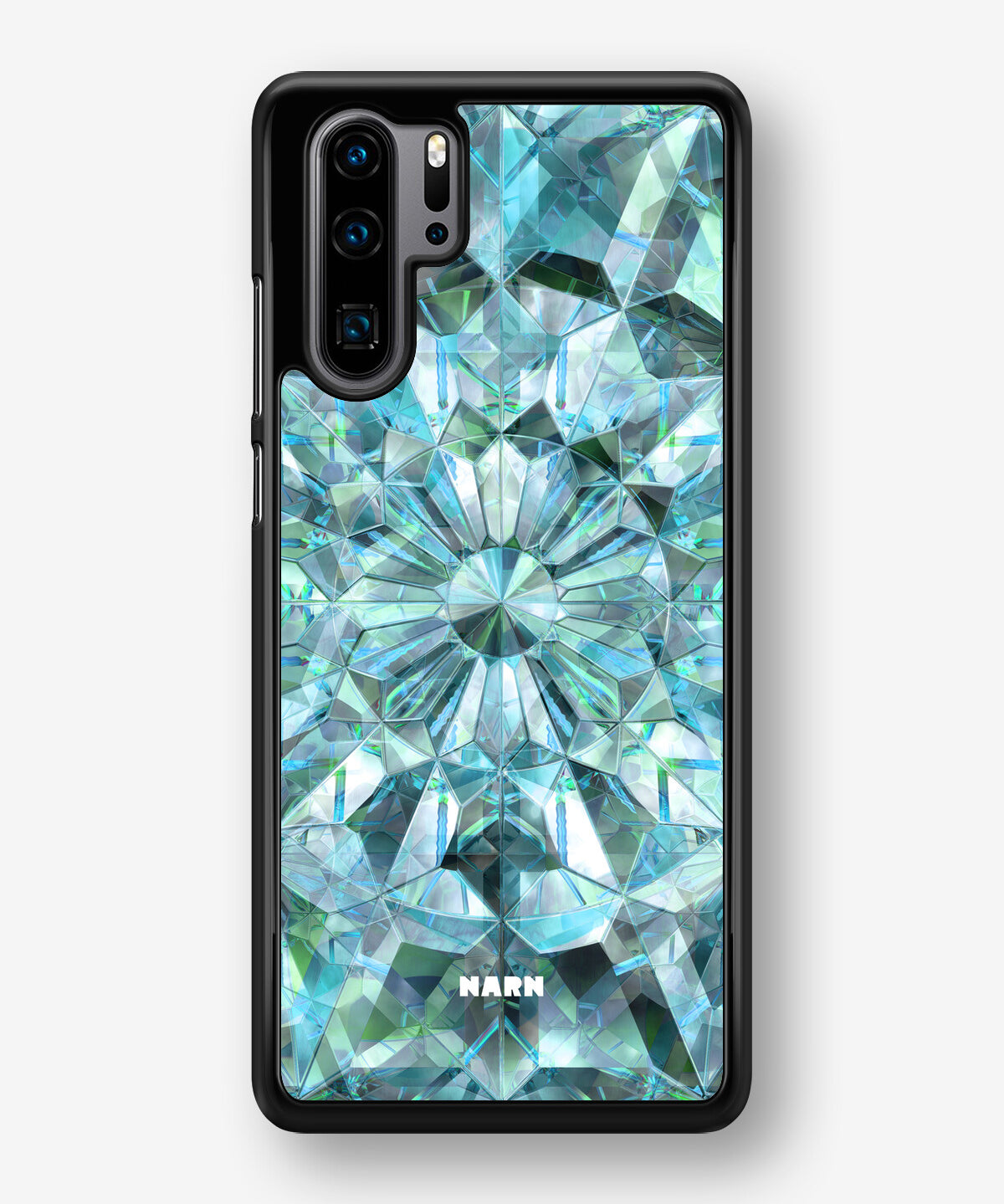 Huawei P30 Pro Hard Case – Green Crystals - View 1