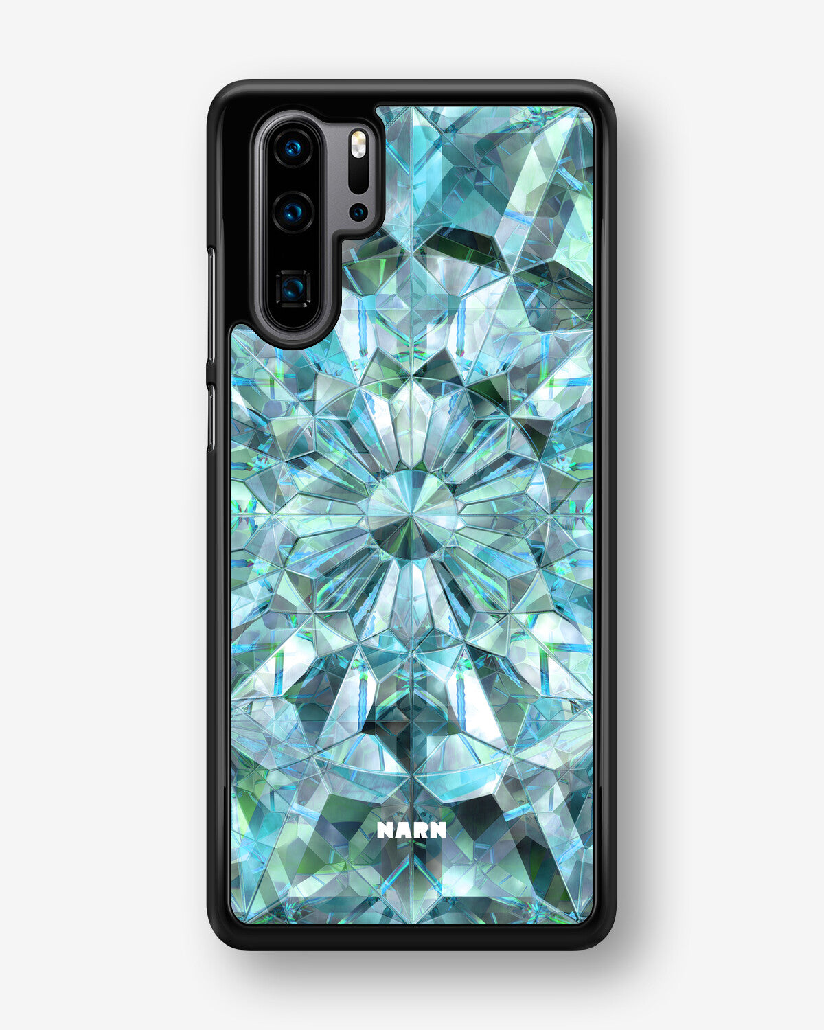 Huawei P30 Pro Hard Case – Green Crystals - View 1