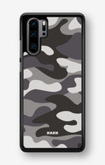 Huawei P30 Pro Hard Case – Grey Camo - View 1