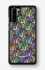 Huawei P30 Pro Hard Case – Happy - View 1