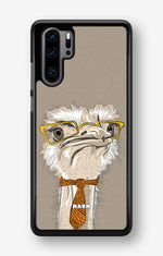 Huawei P30 Pro Hard Case – Hipster Ostrich - View 1
