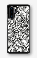 Huawei P30 Pro Hard Case – Japanese Pattern - View 1