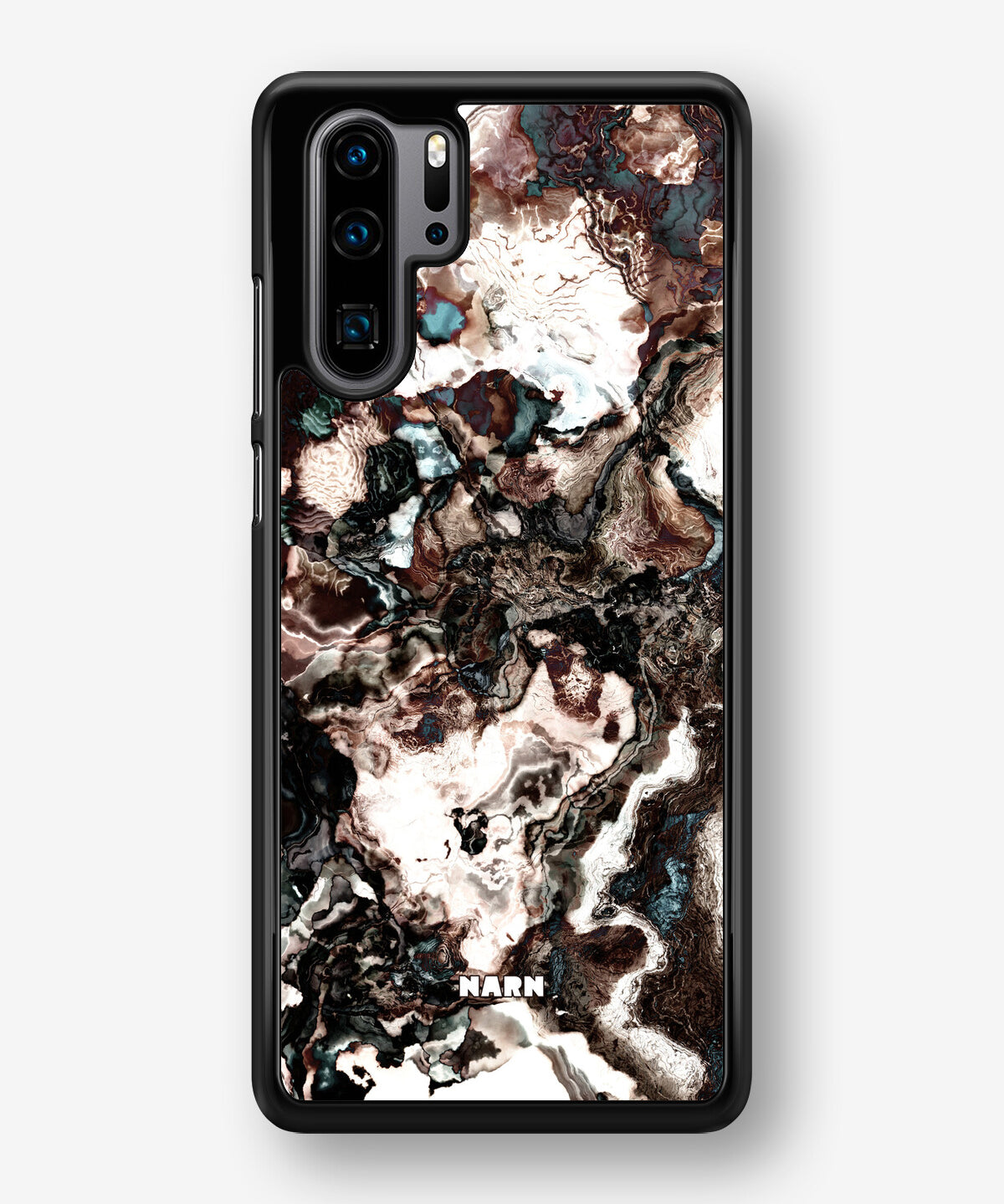 Huawei P30 Pro Hard Case – Marble Brown - View 1