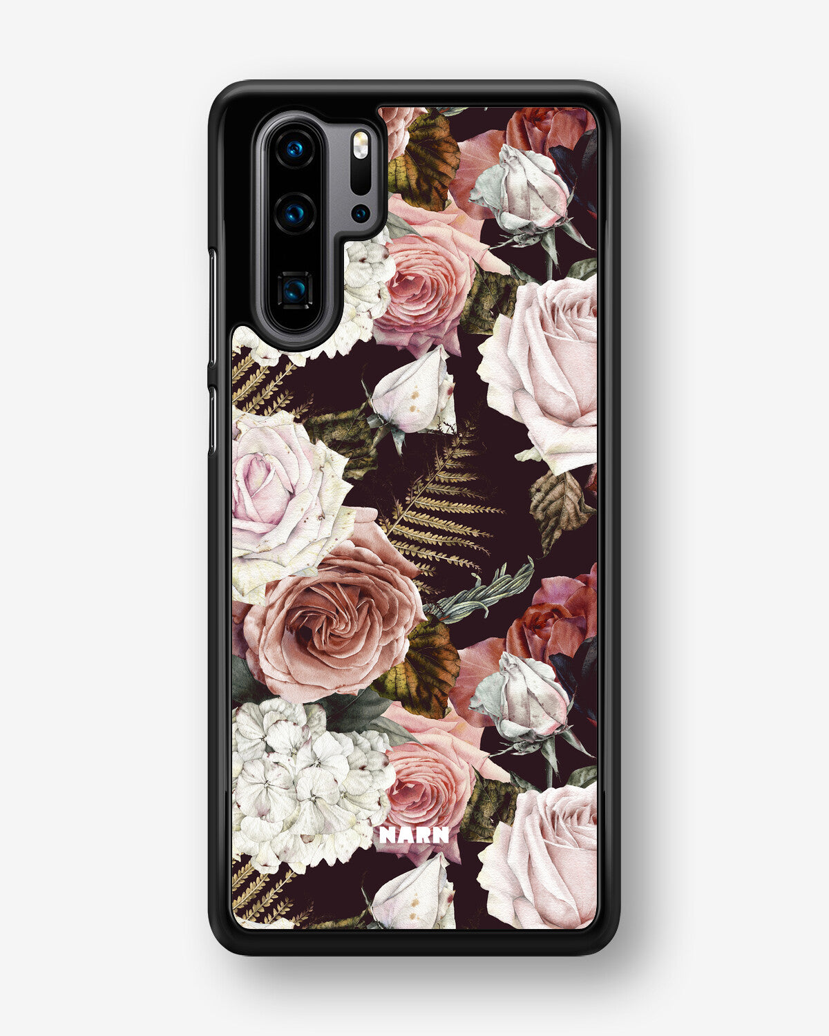 Huawei P30 Pro Hard Case – Midnight Roses - View 1