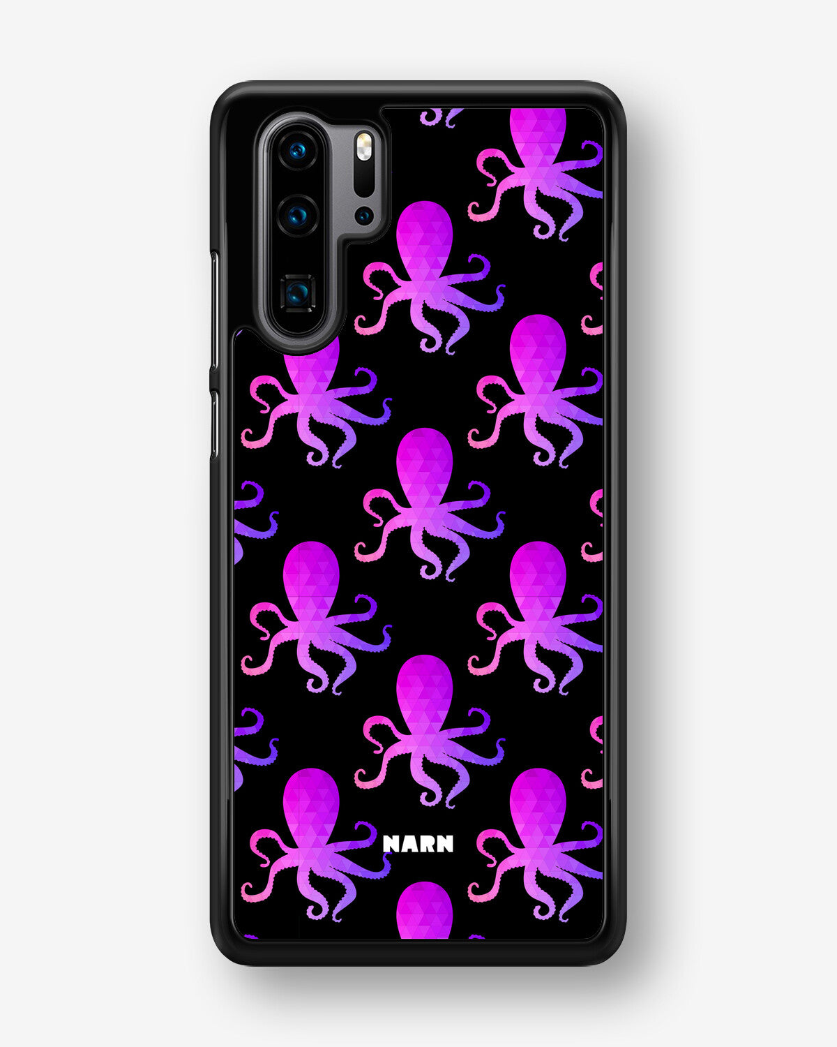 Huawei P30 Pro Hard Case – Octopus Pattern - View 1