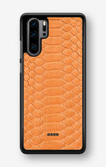 Huawei P30 Pro Hard Case – Orange Snake - View 1