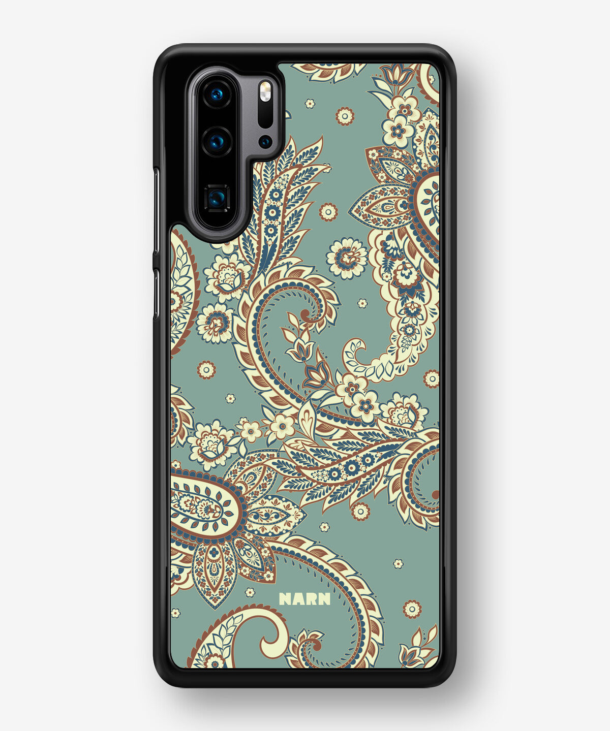 Huawei P30 Pro Hard Case – Paisley Green - View 1