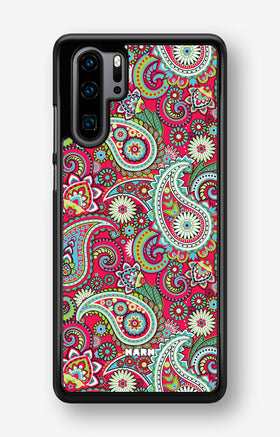 Huawei P30 Pro Hard Case – Paisley Paradise - View 1