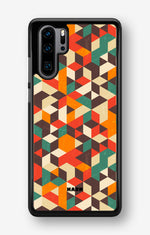 Huawei P30 Pro Hard Case – Retro Geometric - View 1