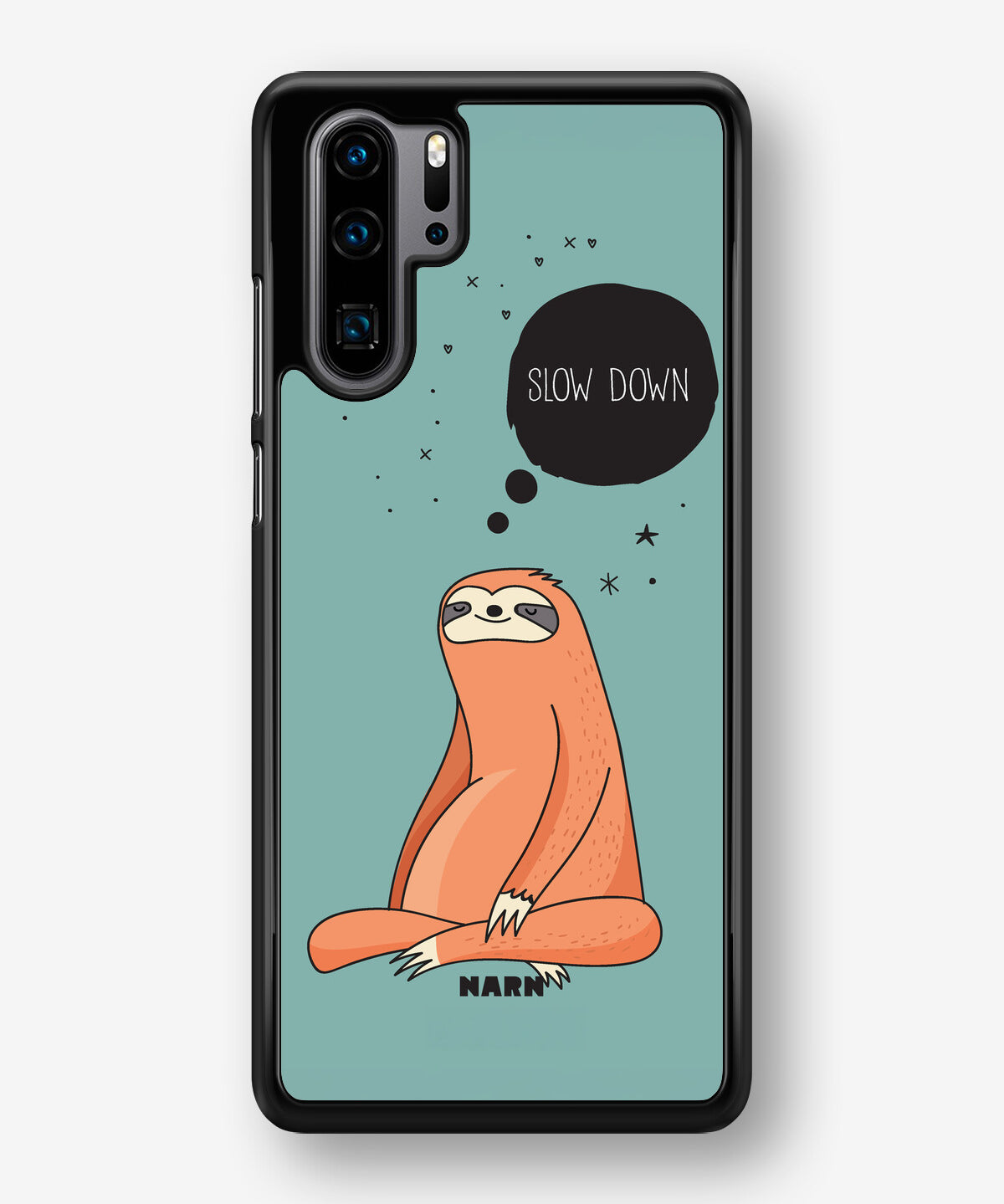 Huawei P30 Pro Hard Case – Slow Down Sloth - View 1