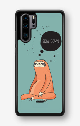 Huawei P30 Pro Hard Case – Slow Down Sloth - View 1