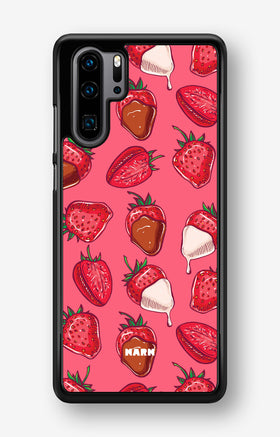Huawei P30 Pro Hard Case – Strawberry Chocolate - View 1