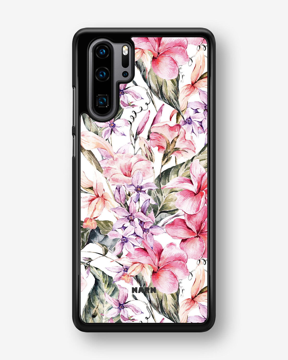 Huawei P30 Pro Hard Case – Watercolor Flowers - View 1