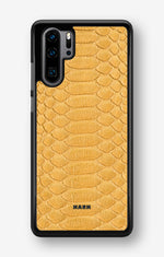 Huawei P30 Pro Hard Case – Yellow Snake - View 1