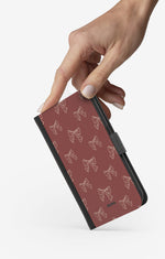 Huawei P30 Pro Wallet Case - Cherry Bows - View 2